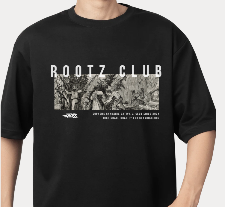 ROOTZ - T-Shirt Supreme Club 2024 Large (black)