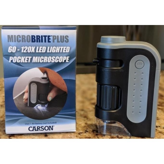 CARSON - Microbrite Plus 60-120x Pocket Microscope