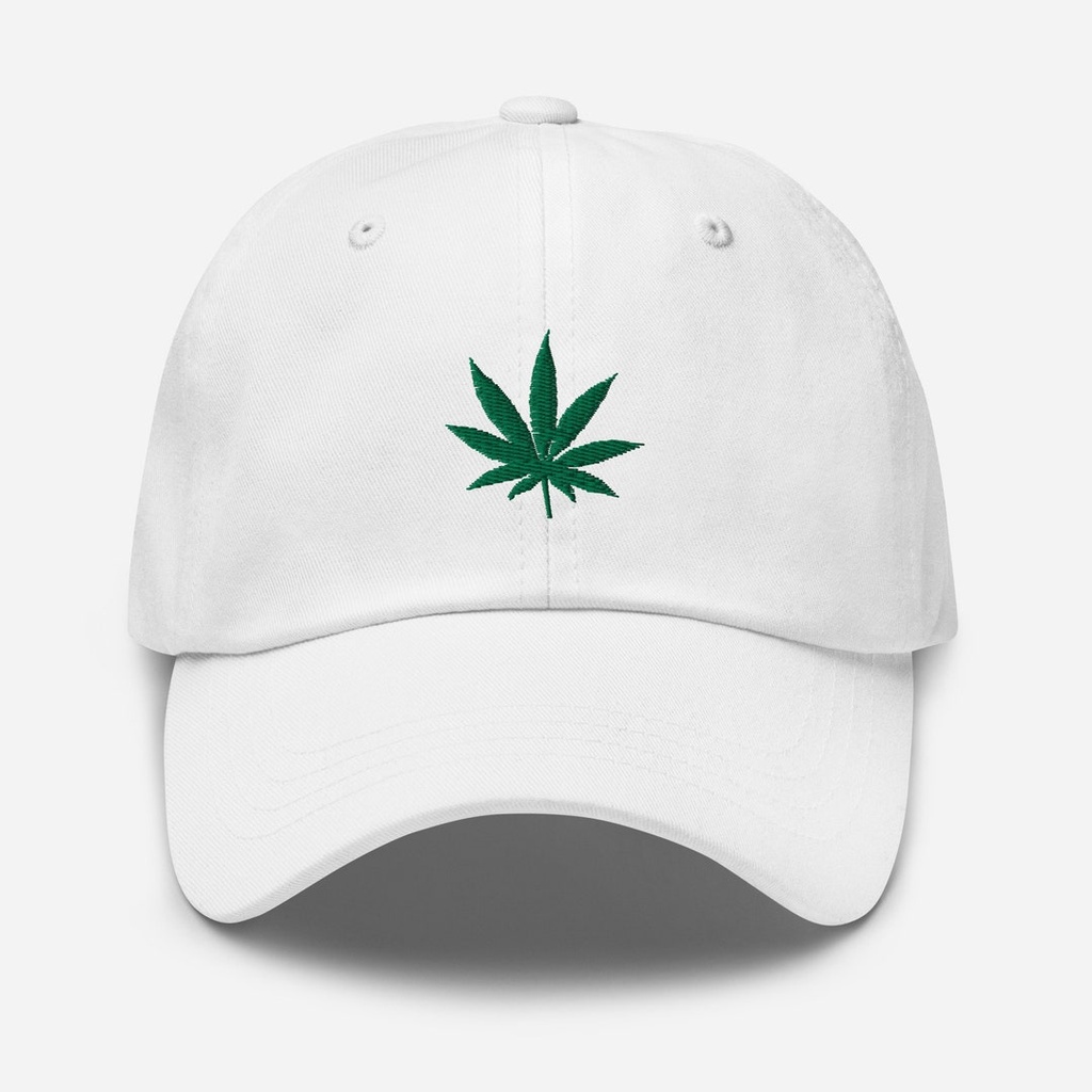 NB - Cannabis Cap (white)