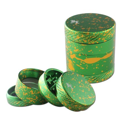 BL - Crown Aluminium Grinder 4-part (Green)