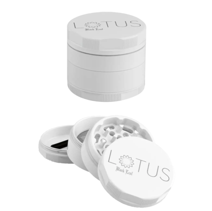 BL - LOTUS Grinder 4-part (White)