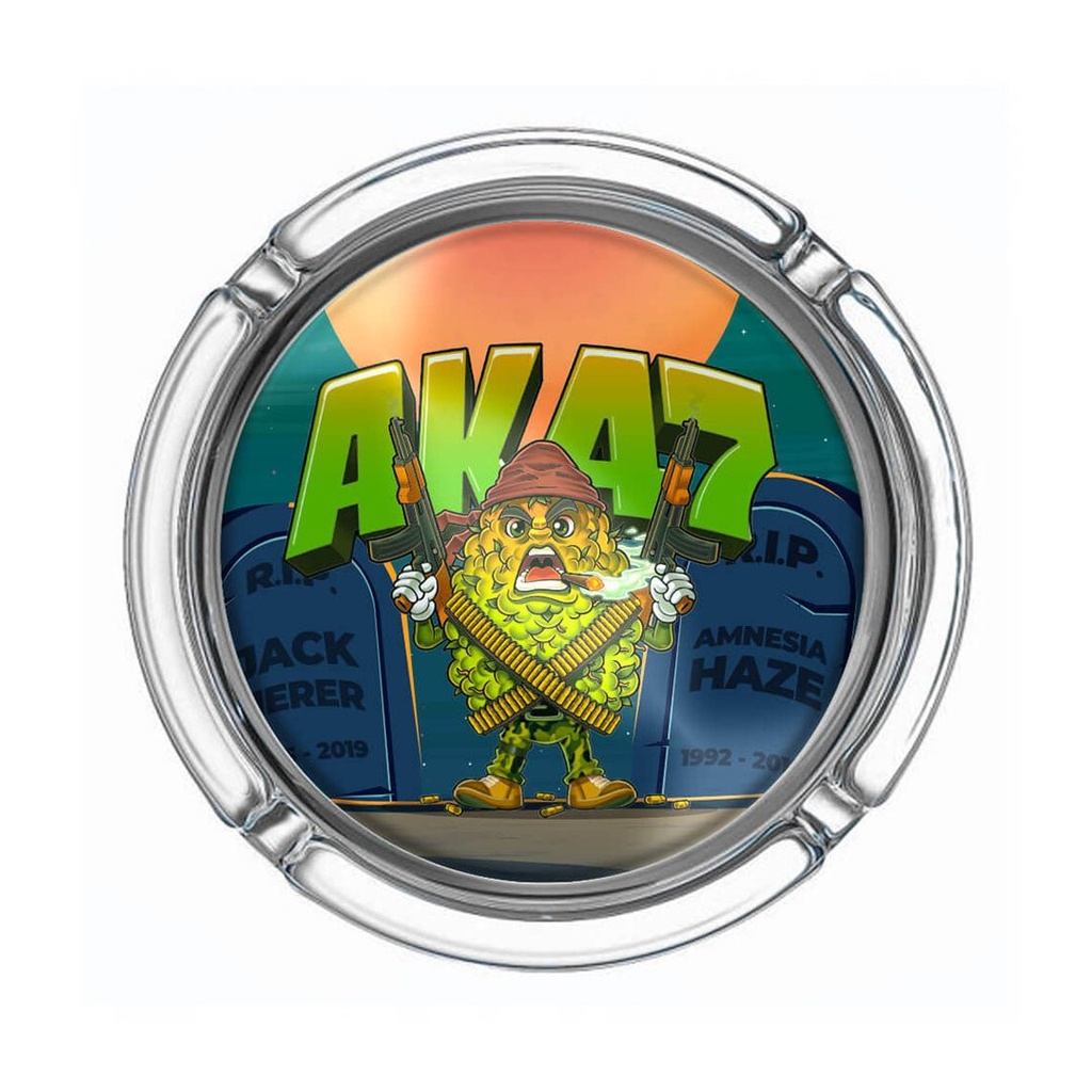 BEST BUDS - Ashtray glass AK-47