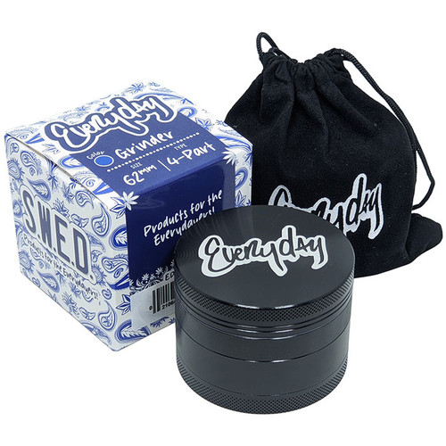 Everyday - Aluminum Grinder 62mm Black