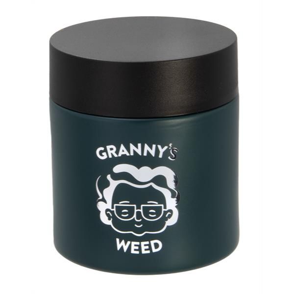 GRANNY'S Stash Jar with UV glass - Green