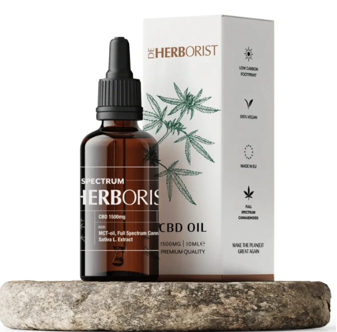 De Herborist - CBD 1500mg - 10ml (15%)