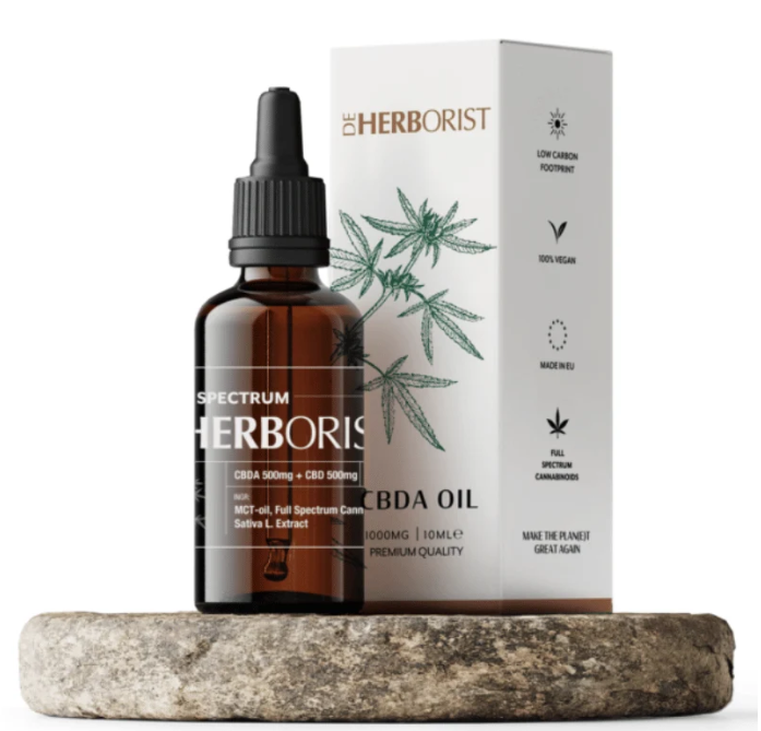 De Herborist - CBDA 1000mg - 10ml (10%)