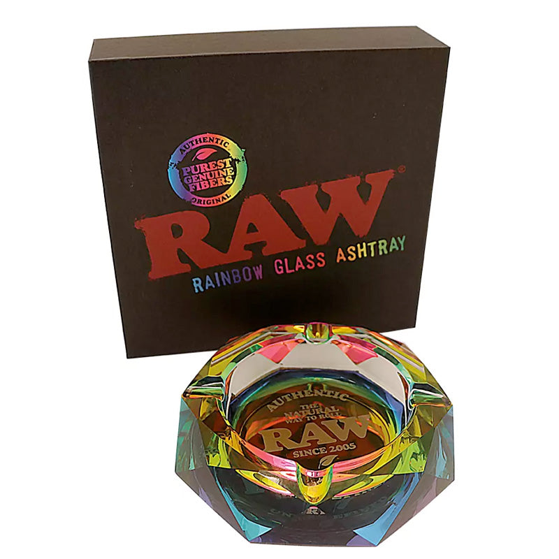 RAW - Rainbow Glass Ashtray