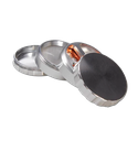 PROPELLER – Aluminium Grinder – 4 Part (Silver)
